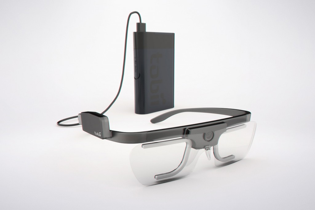 Lunettes de Eye-tracking Tobii utilisées pour le test utilisateur