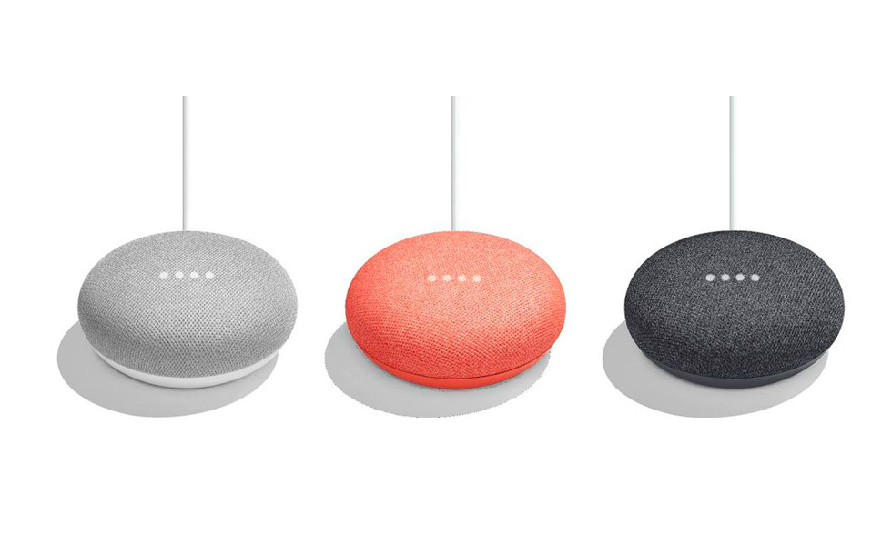 Les Google Home Minis permettent d'avoir des assistants virtuels dans toutes les pièces du foyer