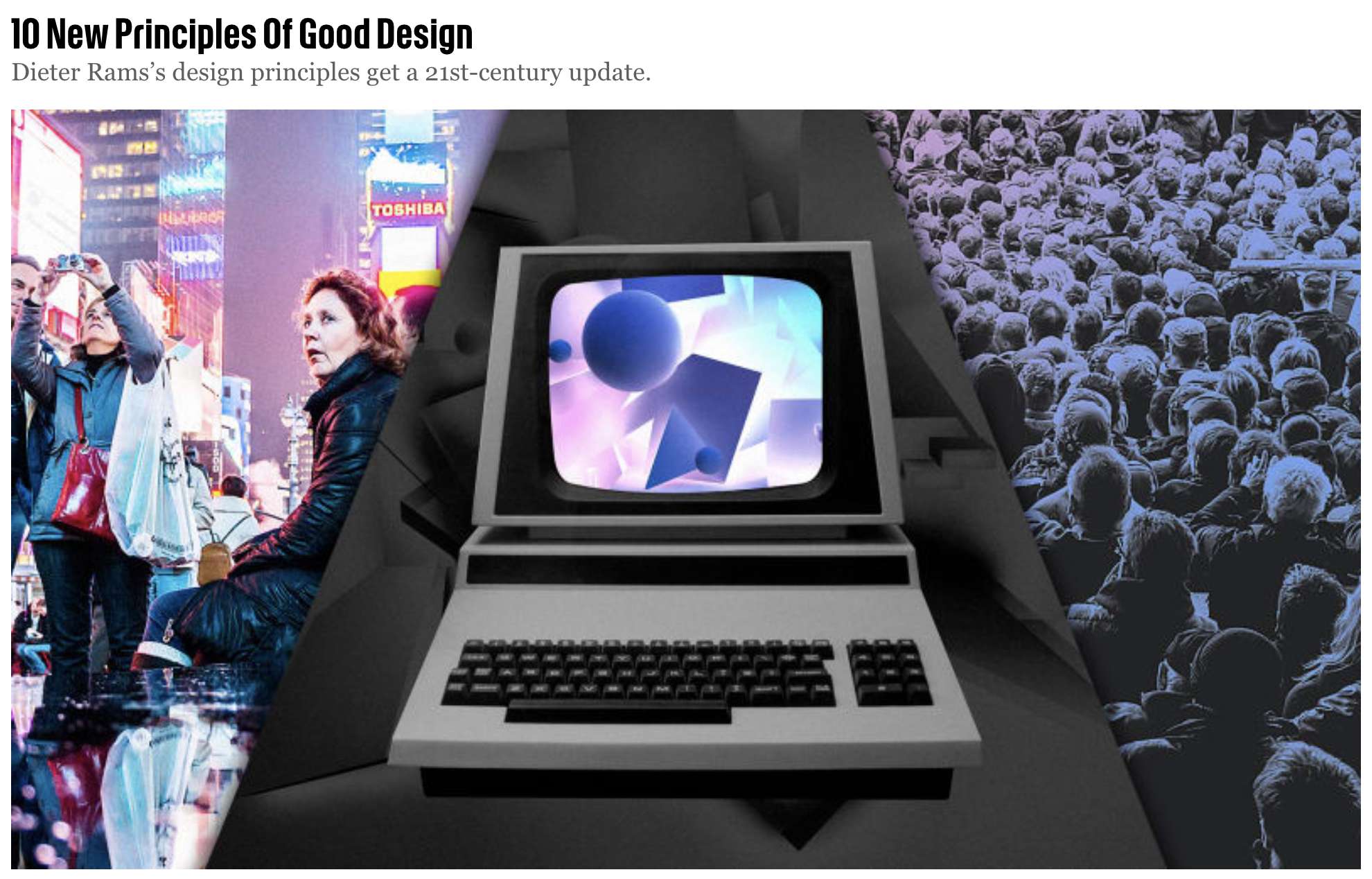 10 New Principles Of Good Design